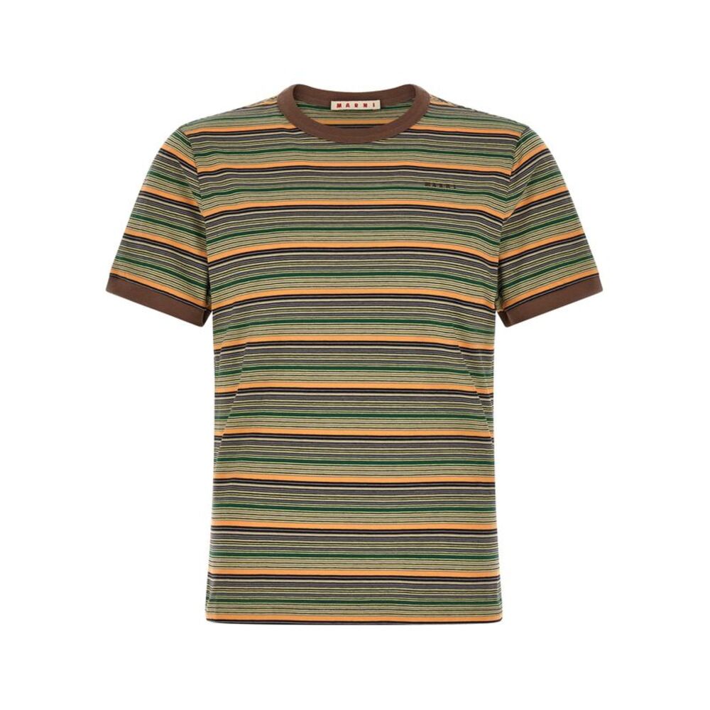 Marni Multicolor Cotton Men's T-Shirt